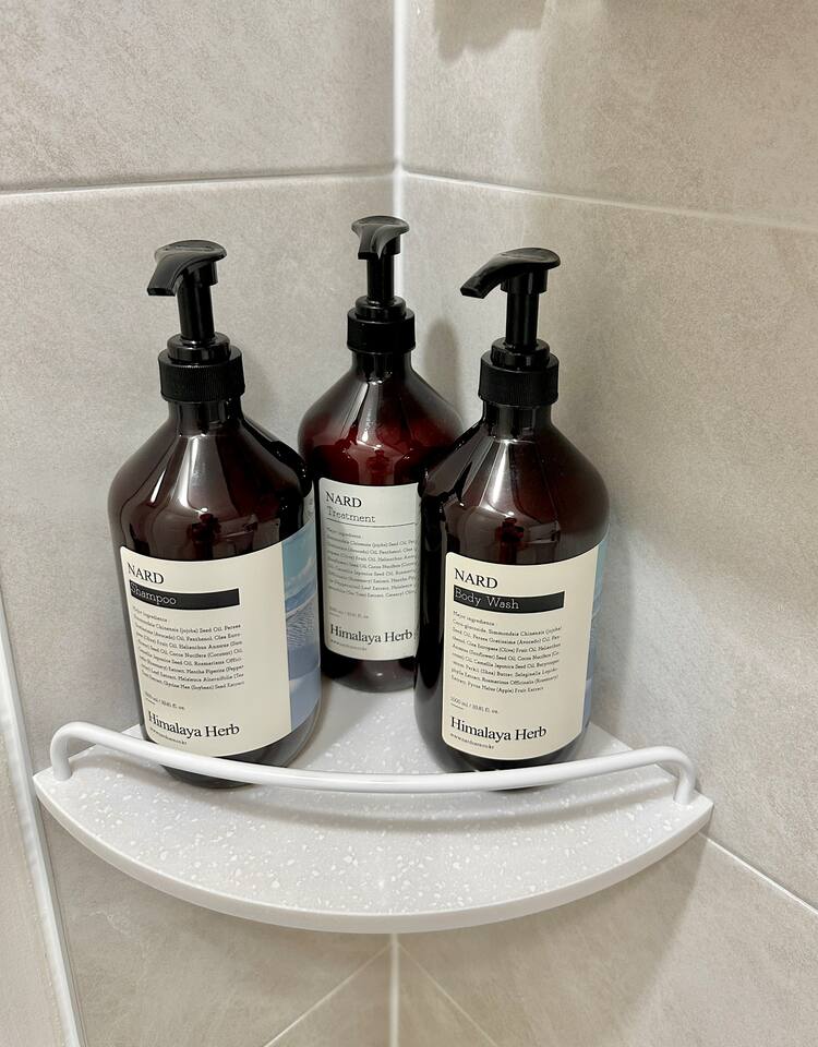 샴푸, 컨디셔너, 바디워시
